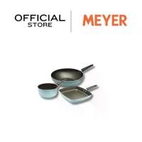 ราคา 【จัดส่งทันที】 MEYER VALUE PACK 3-PC SET ชุดเครื่องครัวเคลือบผิวลื่น 3 ชิ้น สีฟ้า aqua (21762-T) (1732820698769687827)