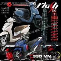 ราคา โช๊ค Profender Flash Honda Giorno+ (320MM) ,Lead125 Click125 Click150,(330MM) (1733312689759880363)
