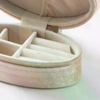 ราคา Natural Stone Velvet Jewelry Box Portable Earrings Necklace Ring Storage Box Earrings Jewelry Box Gift (1733465089215661611)