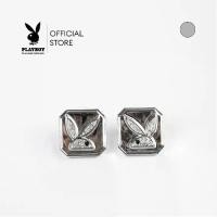 ราคา PLAYBOY Earring Collection ต่างหู ดีไซน์กระต่ายสี่เหลี่ยม โลโก้กระต่ายฝังเพชร รหัส ST-253E360HW สีเงิน (1732527136609698959)