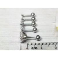 ราคา จิวหูสแตนเลสแท้ 316L ประดับเพชร CZ จิวหูเพชร Stud Earring Real Stainless Steel Jewelry for Men Women - 1 Piece (1733229423673181626)