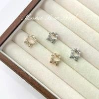 ราคา Btips Earring | Minnie Bow Pearl ต่างหูมินนี่โบว์เพชรไข่มุก สไตล์การ์ตูนมินนี่มิกกี้เมาท์ (1732557471709038339)