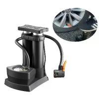 ราคา 1x High Pressure Portable Air Pump-Durable Pp, Manual Operation, Black Ribbon Pressure Gauge, Suitable for Cars, Bicycles, Basketball, Electric Scooters and Motorcycles (1733468515450717821)