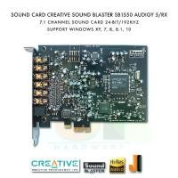 ราคา CODSound Card Creative Sound Blaster Audigy 5/RX SB1550 7.1 Channel (PCI-E) มือสองTikTok (1732741063231767795)