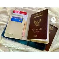 ราคา ซองใส่พาสปอร์ต/พาสปอร์ตเคสหนังแท้แฮนด์เมดเย็บมือ/ตอกชื่อฟรี/มีช่องใส่บัตรและใส่ SIM card/Passport case/Personalized (1733264671901386430)