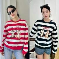 ราคา Disney long sleeve เสื้อยืดแขนยาวแบรนด์ดังรุ่นใหม่ ลายChip&dale (1732673046123677345)