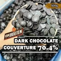 ราคา 【COD】 ‼️ของแท้‼️ Van Houten 70.4% Dark Chocolate Couverture ดาร์กช็อกโกแลต แท้ ดาร์คช็อคโกแลต (1733038542262535521)