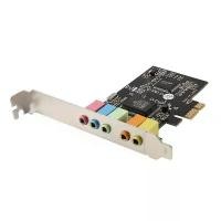 ราคา COD[ในสต็อก] [COD]PCIe Sound Card PCI-E X1 CMI8738 Chip 32/64 Bit Sound Card Stereo 5.1 Channel Desktop Built-in Sound Card for PCTikTok (1732726886525535272)