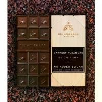 ราคา [COD] Dark Chocolate 99.7% Plain / Dark Chocolate Keto Chocolate (1733313012627506410)