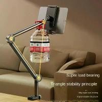 ราคา [เก็บเงินปลายทาง] ที่วางโทรศัพท์มือถือแบบตั้งโต๊ะ คลิปหนีบเตียง ข้างเตียง สำหรับไลฟ์สด พร้อมขาตั้งพับกาง รองรับแท็บเล็ต Apple Samsung iPad (1733461319459112794)