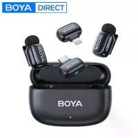 ราคา [COD] BOYA BOYA Mini Wireless Lavalier Microphone for iPhone 15/16 Series Android Type-C Smartphones Mirroless Cameras Video Recording (1733456616293238114)