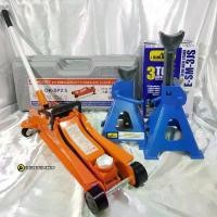 ราคา แม่แรง 2.5 ตัน + ขาตั้ง 3 SMART แบบ โหลดเตี้ย [รุ่นงานหนัก] OKURA OK-SP2.5 ตะเข้ Ton E-SM-3JS (1732851406079296608)