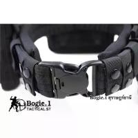 ราคา เข็มขัดสนาม พร้อมรองนวม Bogie1 ( หัวเข็มขัดแบบ Double lock ) (1733302812012283464)