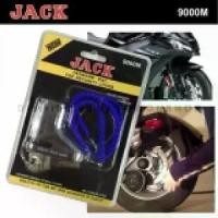 ราคา [COD] [Tiktok]JACK Lock Disk ล็อคดิสเบรค กุญแจล็อคดิส รถจักรยานยนต์ รถเครื่อง รถมอเตอร์ไซค์ ปลอดภัย 100% Motorcycle Disc Lock 9000M (1733345941002945734)