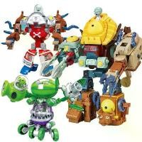 ราคา ชุดโมเดลฟิกเกอร์แอคชั่น Plants vs. Zombies Boss Robot Melon-pult Chomper ของเล่นตุ๊กตา PVC เปลี่ยนรูปสำหรับเด็ก (1733464668836825049)