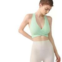 ราคา New Printed Sports Bra for Women, Stylish Yoga Wear, Halter Neck, Beautiful Back, Vest Top, Outerwear, Fitness Bra (1733462473427158132)