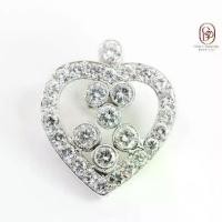 ราคา heart diamond pendant จี้เพชรรูปหัวใจ (1732997776491709965)