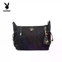 ราคา PLAYBOY รุ่น Belove Crossbody Bag กระเป๋าสะพายข้างผู้หญิงรหัส ST-B253PB621 ดีไซน์ผ้าไนลอน ปักลายหัวใจโลโก้ แถมฟรี PLAYBOY Heart Charm มี 2 สี Night Bloom และ Evening Rose (1732921805700826437)