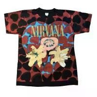 ราคา เสื้อวงวินเทจโอเวอร์ปริ้น Nirvana heart shaped box 90 L XL (1733417419675436825)