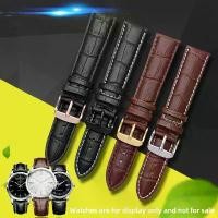 ราคา 12, 14, 16, 17, 18, 19, 20, 21, 22, 23mm Universal Leather Strap for Tissot Casio Mido Longines Omega Watch Strap Men and Women (1733467859536414274)