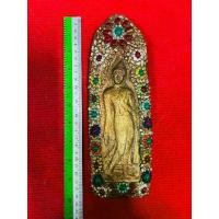 ราคา พระពុท្ធ COD. พระปางลีลาศิลปะสุโขทัย เนื้อดินประดับพลอยกรุวังหน้า สินค้าเลือกสุ่งให้คะ พระปทม meditation (1732908322218345531)