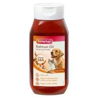ราคา Beaphar Salmon Oil 430 ml. น้ำมันปลาแซลมอน โอเมก้า3 บำรุงขนผิวหนัง สำหรับสุนัขและแมว ขายดีประจำเดือนนี้ (1733449579433919716)