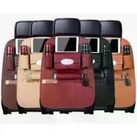 ราคา COD5 colors car seat back pocket t1172-t1176 PU leather car seat back storage car seat cover HangerTikTok (1732885482890560887)