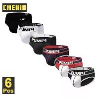 ราคา Cmenin PUMP 6 ชิ้นใหม่ผ้าฝ้ายเซ็กซี่ Man ชุดชั้นในสั้นผู้ชายกางเกง Quick Dry Innerwear กางเกงเกย์ Jockstrap กางเกงในชาย (6) PUMP คําแนะนําการขายที่ร้อนแรงในเดือนนี้ (1732560411198916077)