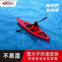 ราคา SEAFLO Kayak Seat Canoe Water Sports Kayak Fat Boy Boat Lightweight Inflatable Boat Leisure Rafting (1733405991729464504)