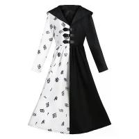 ราคา ชุดเดรสเวทมนตร์ขาวดำ, Cruella De Vil / 101 Dalmatians, คอสเพลย์ปาร์ตี้สละโสด, คาถาฤดูหนาว, ธีมฮาโลวีน (1732550370116601368)