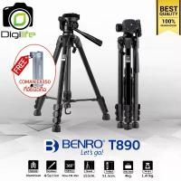 ราคา Benro Tripod T890 ขาตั้งกล้องน้ำหนักเบา DSLR, มิลเรอร์เลส, คอมแพ็ค, วิดีโอ / Digilife Thailand (1732609897137473484)