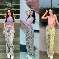 ราคา Silla กางเกงขายาว รุ่น Luxury Pants เนื้อผ้าไหมอิตาลี ผ้าพริ้วนุ่ม กางเกงใส่สบาย [Made in Thailand] (1732690168795858697)