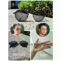 ราคา Thailand แว่นสายตาสั้น ( -50 ถึง-800 ) ออกแดดเปลี่ยนสีออโต้ กรองแสง กันUV ออโต้เลนส์ สีดำ ทรงหยดน้ำ (กรอบพร้อมเลนส์สายตา) แถมซองหนังใส่แว่นและผ้าเช (1732940514462565978)