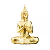 ราคา รูปปั้นพระพุทธเจ้าเซนทองคำเต็มรูปแบบ สไตล์เอเชียตะวันออกเฉียงใต้ ตกแต่งบ้าน งานฝีมือเรซินพระพุทธเจ้าไทย thai amulet เหรียญ หลวง พ่อ กวย (1733424247280535452)
