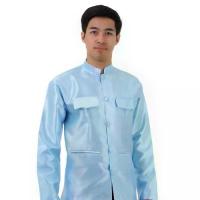 ราคา เสื้อราชปะแตนสีฟ้า ชุดงานหมั้น ชุดงานแต่ง ชุดราชปะแตน เสื้อชุดไทยผู้ชาย ชุดไทยชาย เสื้อราชปะแตน ชุดไทยผู้ชาย Thai Costume for Men (1733279242638362526)