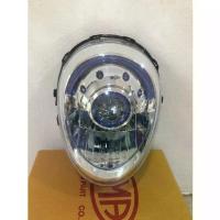 ราคา ไฟหน้า(เพชร)ติดรถ SCOOPY-I ปี 2012-2016 #ไม่มีขั้วไฟเเละหลอดไฟ #HMA Brand (1733375166267360922)