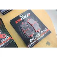 ราคา ผ้าเบรค Ceramic(เซรามิค) Copper KAMUI สำหรับ ปั๊มbrembo 4pot หูชิด / ปักข้าง,ด้วง / 4pot 100มิล m4,m50 (1733067002871908010)