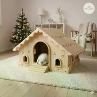 ราคา TREE SEASONS HOUSE️️️ บ้านเย็น บ้านกระต่าย บ้านแมว บ้านสัตว์เลี้ยง โพรงกระต่าย บ้านเย็น [WOOD&MOOD] (1729616111281539345)