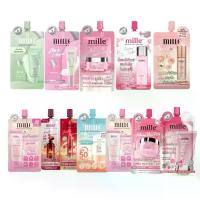ราคา MILLE แบบซอง [1 ซอง] ครีมซองมิลเล่ เซรั่มถั่งเช่า เซรั่ม เอสเซนส์ถั่งเช่า แบบซอง fwee ลิป การควบคุมความมัน Acne Prone Blemish Balm and Color Control บลัช ม่วง รอง พื้น เจ้านาง เซเว่น (1733176549189518