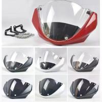 ราคา กระจกหน้ารถพร้อม Fairing Meter Sun Visor สำหรับ Ducati 696, 795, 796 และ M1100 (1732810800980854646)