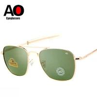 ราคา Aviation Pilotแว่นตากันแดดผู้ชายผู้หญิง2022 Vintageยี่ห้อDesigner ArmyทหารAo Sunแว่นตาDesol masculino คําแนะนําการขายที่ร้อนแรงในเดือนนี้ (1732585215247550155)