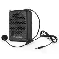ราคา TAKSTAR Voice Amplifier ระบบ Megaphone PA แบบพกพาพร้อมไมโครโฟนชุดหูฟังแบบมีสาย เครื่องขยายเสียงระดับมืออาชีพป้องกันเสียงหอนแอมป์ไมโครโฟนสำหรับครูไกด์นำเที่ยวลำโพงชาร์จใหม่ได้ (1732818244190701226)