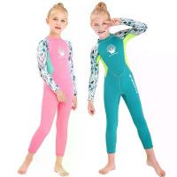 ราคา ชุดว่ายน้ำเด็กเก็บอุณหภูมิ ผ้าNeoprene อย่างดี2.5มม ชุดควบคุมอุณหภูมิเด็กหญิงแบบยาว กันUV UPF50+ พิเศษแถมฟรีหมวกว่ายน้ำ คําแนะนําผลิตภัณฑ์ใหม่ของเดือนนี้ (1732626338141079358)