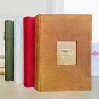 ราคา [COD] 6-inch 300 Photo Large-Capacity Album Velvet Photo Albums Retro Insert Photo Album Creative Photo Album Postcard Storage Album (1733258711418832382)