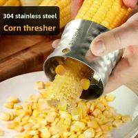 ราคา ที่ปอกข้าวโพด สแตนเลส เครื่องปอกข้าวโพดแบบหมุนได้ น้ำยาล้างเมล็ดข้าวโพดแบบสร้างสรรค์ Gadget ครัว ใบ มีด สไลด์ กล้วยฉาบ (1733306067542639830)