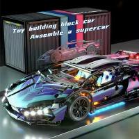 ราคา remote control train Compatible with LEGO Lamborghini Cyber. ​ ​ Porsche model train set Suitable for boys and girls. (1733409022943790818)