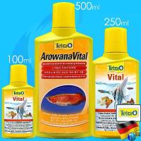 ราคา [COD] Tetra Vital 100ml 250ml / ArowanaVital 500ml วิตามินสำหรับปลา aqua fish vitamin เร่งสีปลา เพื่อสุขภาพ (1733087786486695039)