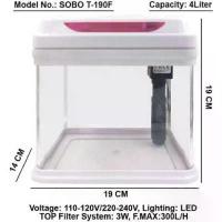 ราคา ไฟตู้ปลา ส่งไว ส่งเร็ว พร้อมส่ง ตู้ปลาพร้อมเลี้ยง ตู้ปลาครบเซ็ท ชุดตู้ปลา ตู้ปลา SOBO T-190F T-240F Ready to use Aquarium Fish Tank สวย อุปกรณ์ครบ คุณภาพ ราคาพิเศษ Promotion Price กรองบ่อปลา (17331019