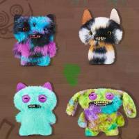 ราคา Fuggler pets ugly Butt Series Ugly-Cute Cat Rabbit Plush Doll toys for kids girl (1733374797203146099)