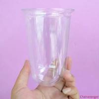 ราคา [CS20-1000] แก้วแคปซูล แก้วพลาสติกใส เนื้อ PET ขนาด 20oz ปากกว้าง 98 มม. 1 ลัง บรรจุ 1,000 ใบ (ไม่รวมฝาแก้ว) สินค้าขายดี (1733141032912455539)
